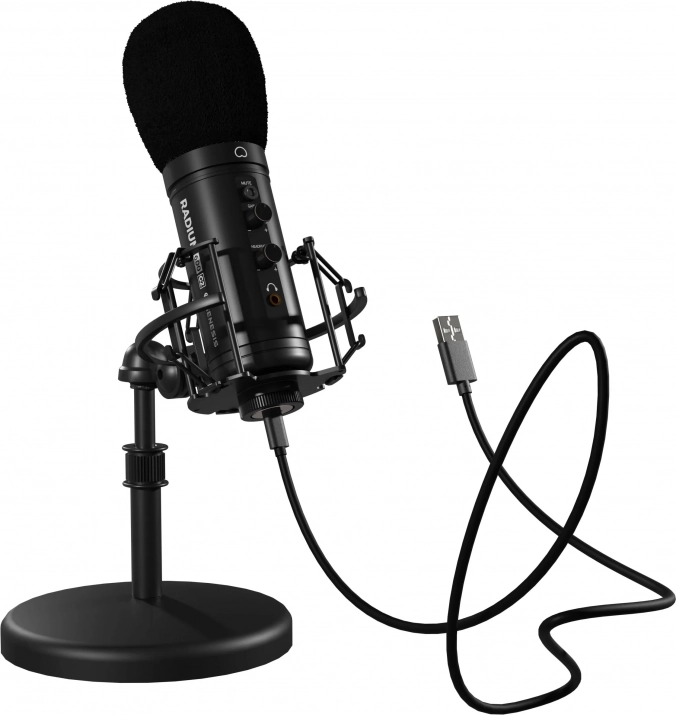 Микрофон Genesis Radium 600 G2 Studio USB, Черен | NGM-2091 1