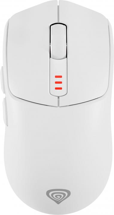 Безжична Геймърска мишка Genesis Zircon 500, Бяла | NMG-2114 1