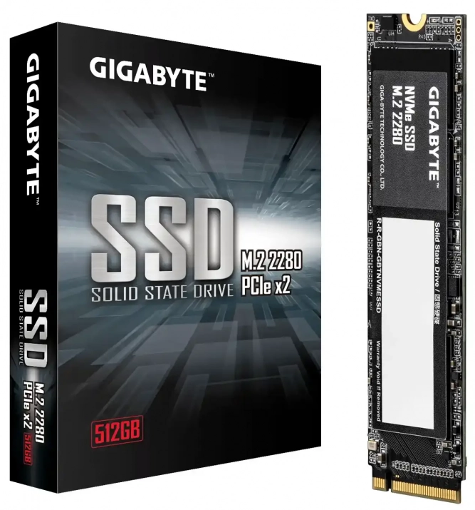 Gigabyte 512GB SSD NVMe PCIe 3.0 x4 | G3NVME512G 1