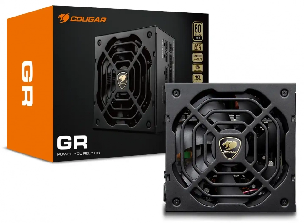 Cougar GR 1000W, 80 Plus Gold, ATX 3.1, Black | 31GR100001P01 1