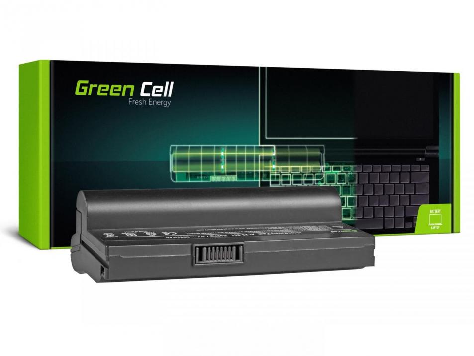 Green Cell Battery for Asus Eee-PC 901 904 1000 1000H (black) / 7,4V 8800mAh 1