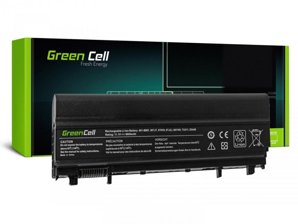 Green Cell Battery for Dell Latitude E5440 E5540 P44G / 11,1V 6600mAh 1