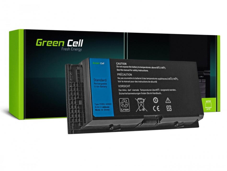 Green Cell Battery for Dell Precision M4600 M4700 M4800 M6600 M6700 / 11,1V 4400mAh 1