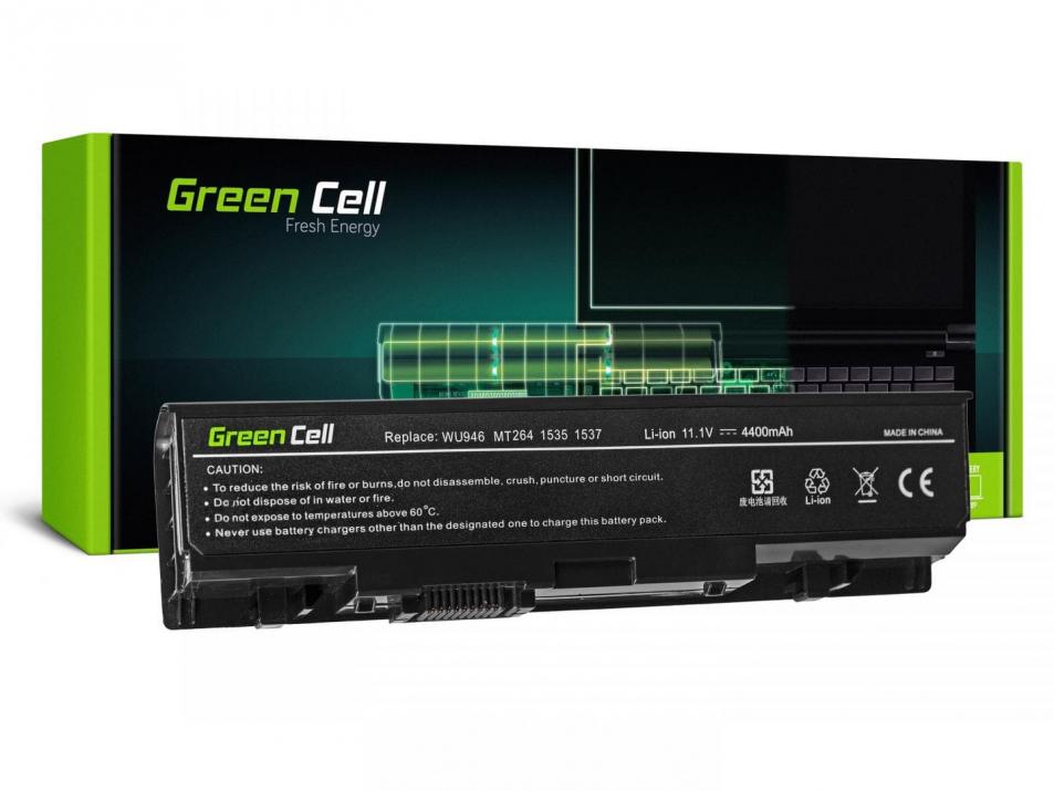 Green Cell Battery for Dell Studio 15 1535 1536 1537 1550 1555 1558 / 11,1V 4400mAh 1