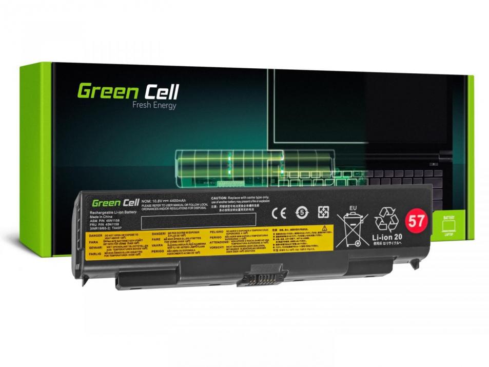 Green Cell Battery for Lenovo ThinkPad T440P T540P W540 W541 L440 L540 / 11,1V 4400mAh 1