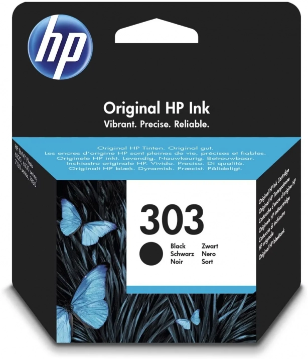 Консуматив HP 303 Black Original Ink Cartridge | T6N02AE 1