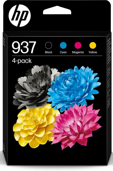 Консуматив HP 937 CMYK Original Ink Cartridge 4-Pack | 6C400NE 1