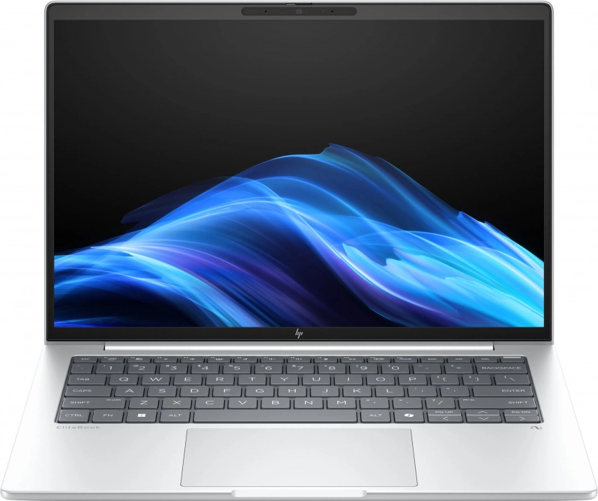 UPGRADED HP EliteBook 8 G1i 14 AI, 14.0" WUXGA IPS, Intel Core Ultra 7 255U, 64 GB, 2 TB SSD, Win 11 Pro, Silver | AD4A1ET 1