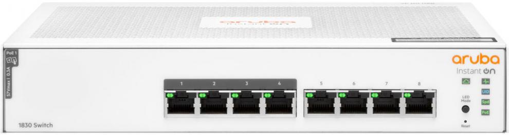 Суич HPE Aruba Instant On 1830, 8-портов | JL811A 1