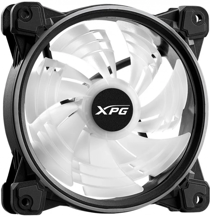 Вентилатор ADATA XPG HURRICANE 120 ARGB PWM | HURRICANE120ARGBPWM-BKCWW 1