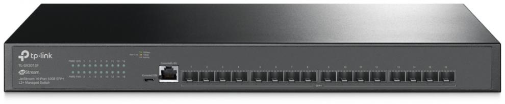 Суич TP-Link Jetstream, 16-портов 10GE SFP+ L2+ Managed | TL-SX3016F 1