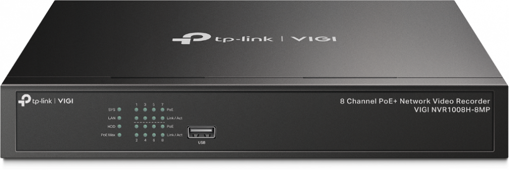 8-канално NVR записващо устройство TP-Link | VIGI NVR1008H-8MP 1