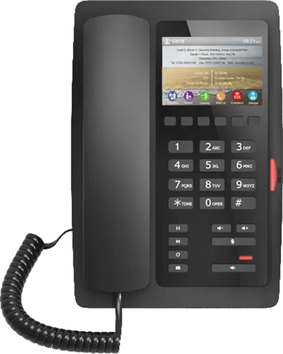 VoIP телефон Fanvil H5, Черен 1
