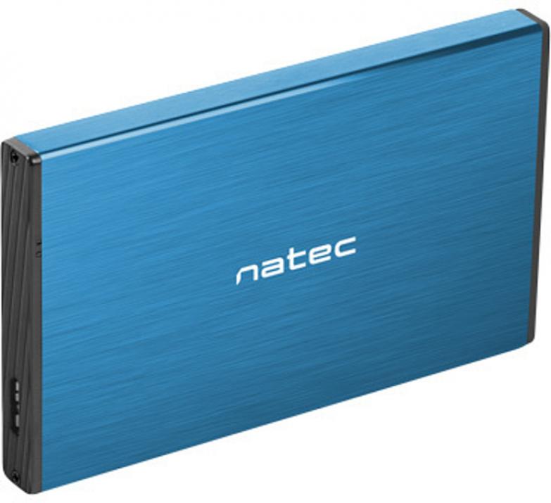 Кутия за твърд диск Natec RHINO Go 2.5", USB 3.0, Син | NKZ-1280 1