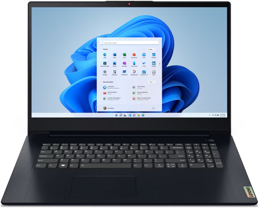 Lenovo IdeaPad 3 17ABA7 - PC Portable 17,3" HD+ (AMD Ryzen 5, 8Go RAM, 512Go SSD, Windows 11) - AZERTY Français