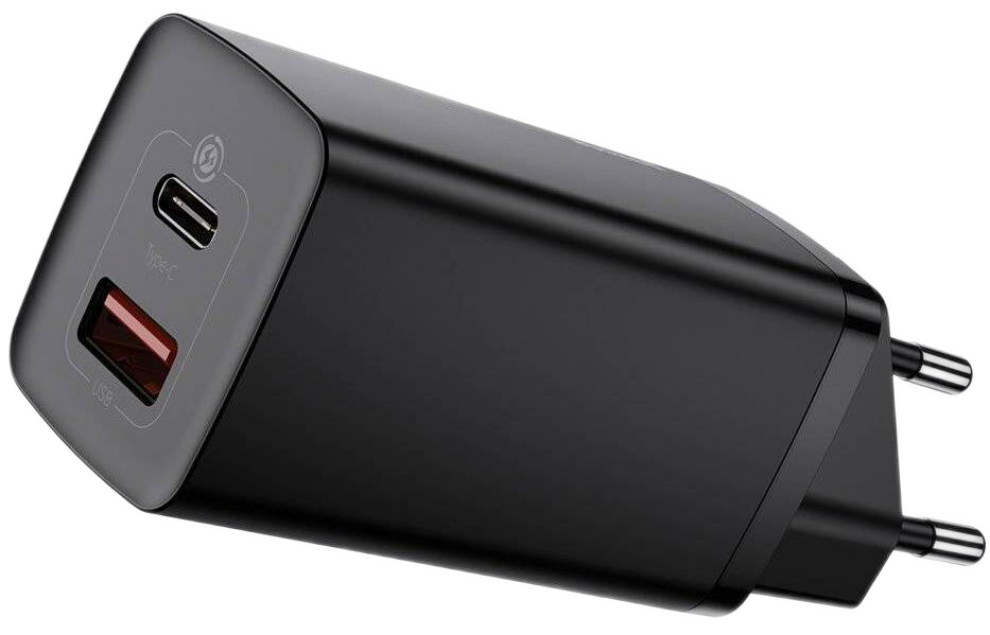 Зарядно устройство Baseus CCGAN2L-B01 GaN2, Lite Fast, 65W, Черно | CCGAN2L-B01 1