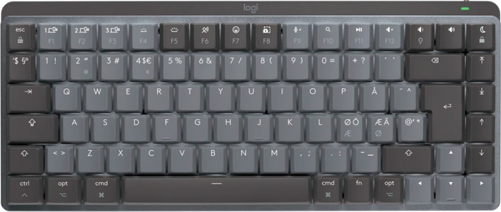 Клавиатура Logitech MX Mechanical Mini for Mac, US International (Qwerty), Space Grey | 920-010837 1