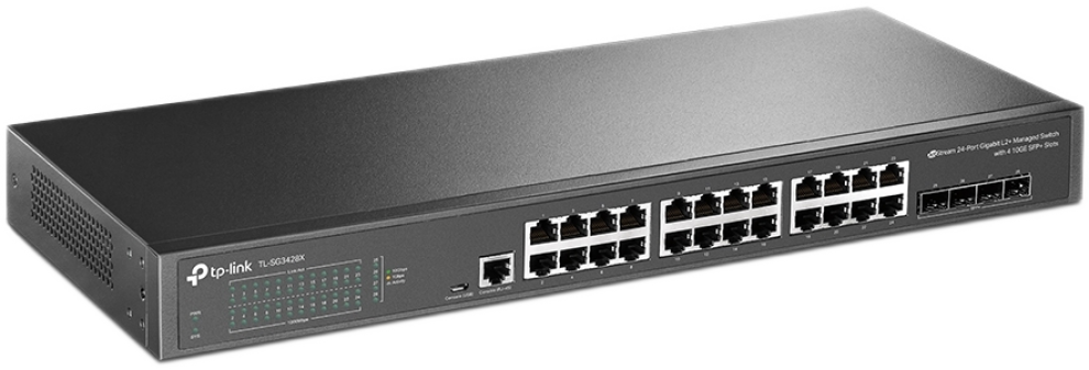 TP-Link JetStream, 24-портов гигабит L2 управляем комутатор | TL-SG3428X 1