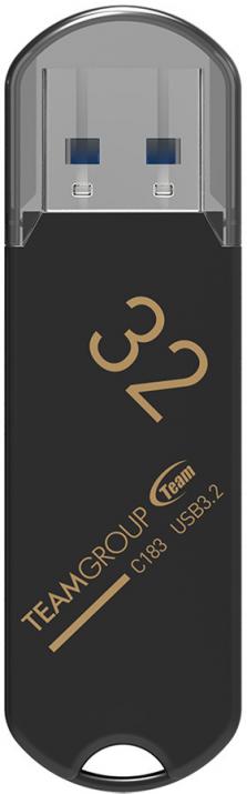 USB памет Team Group C183 32GB, USB 3.2, Черна | TC183332GB01 1