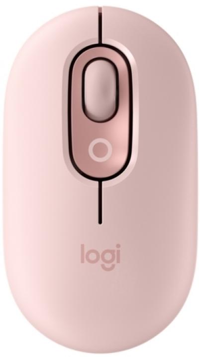 LOGITECH POP безжична мишка, емоджи,  Розова | 910-007413 1