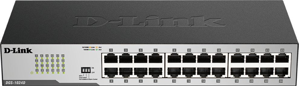 Switch D-Link DGS-1024D/E 24-port Gigabit 1