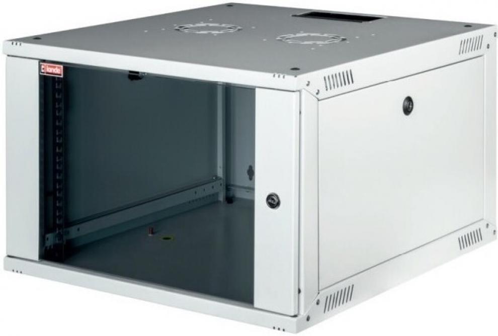 Комуникационен шкаф за стена LANDE-EURO BOX, 12U 19“(540x450mm) | LN-EUBOX12U5445-LG-1 1