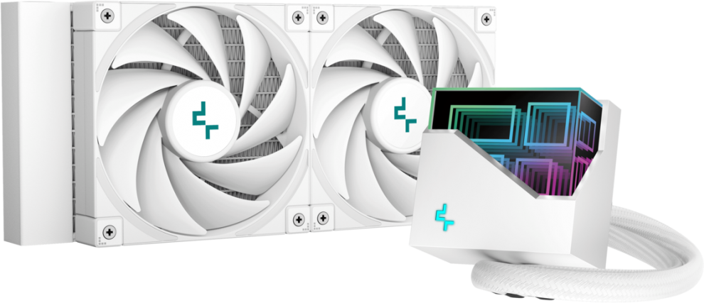 Водно охлаждане DeepCool LT520 WH, White | R-LT520-WHAMNF-G-1 1