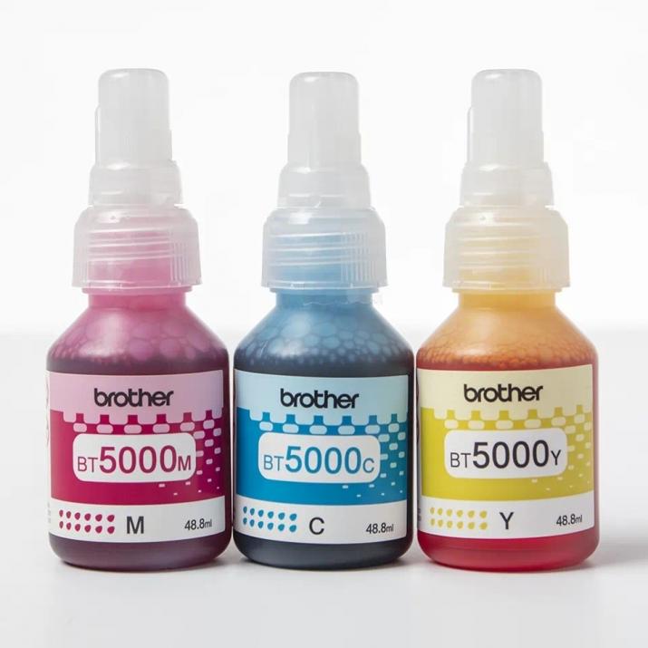 Оригинално мастило Brother BT-5000CMY Ink Bottle за серии Brother T420 ...