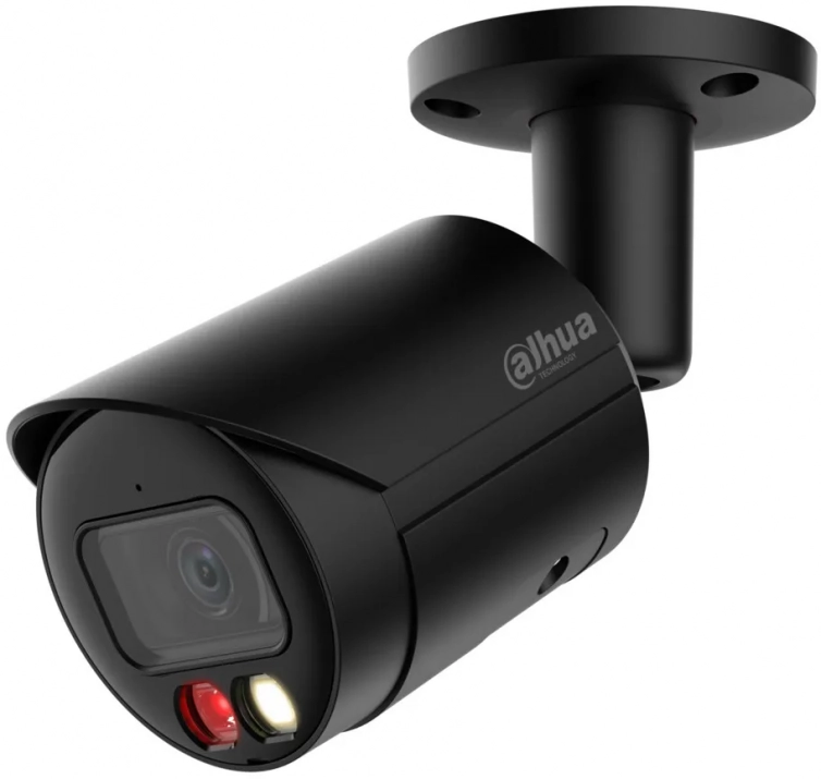 IP камера за вътрешно и външно видеонаблюдение Dahua, 2MP, 2.8 mm, Черна | IPC-HFW2249S-S-IL-0280B-BLACK 1