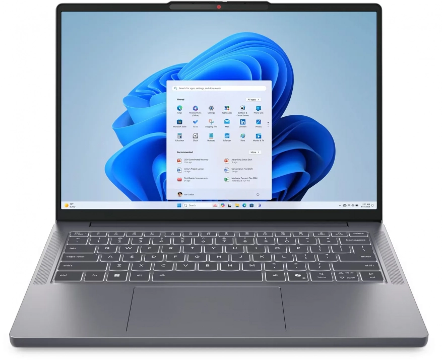 UPGRADED Lenovo IdeaPad Slim 3 14ARP10, 14" WUXGA IPS, AMD Ryzen 7 7735HS, 40 GB, 512GB SSD, Luna Grey | 83K6000JBM 1