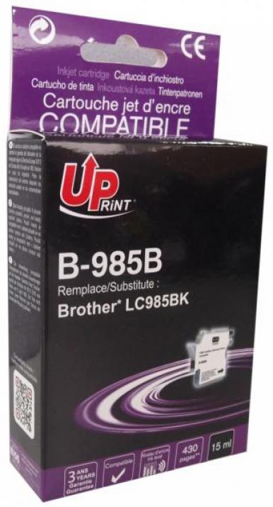 Съвместима мастилница UPRINT LC985, BROTHER, Black