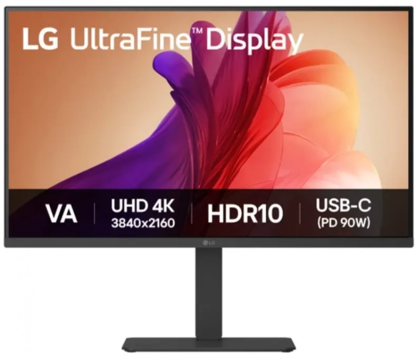 Монитор LG UltraFine 32U720A-B, 31.5" VA 4K (3840 x 2160), 60Hz, HDR 10, Черен | 32U720A-B 1