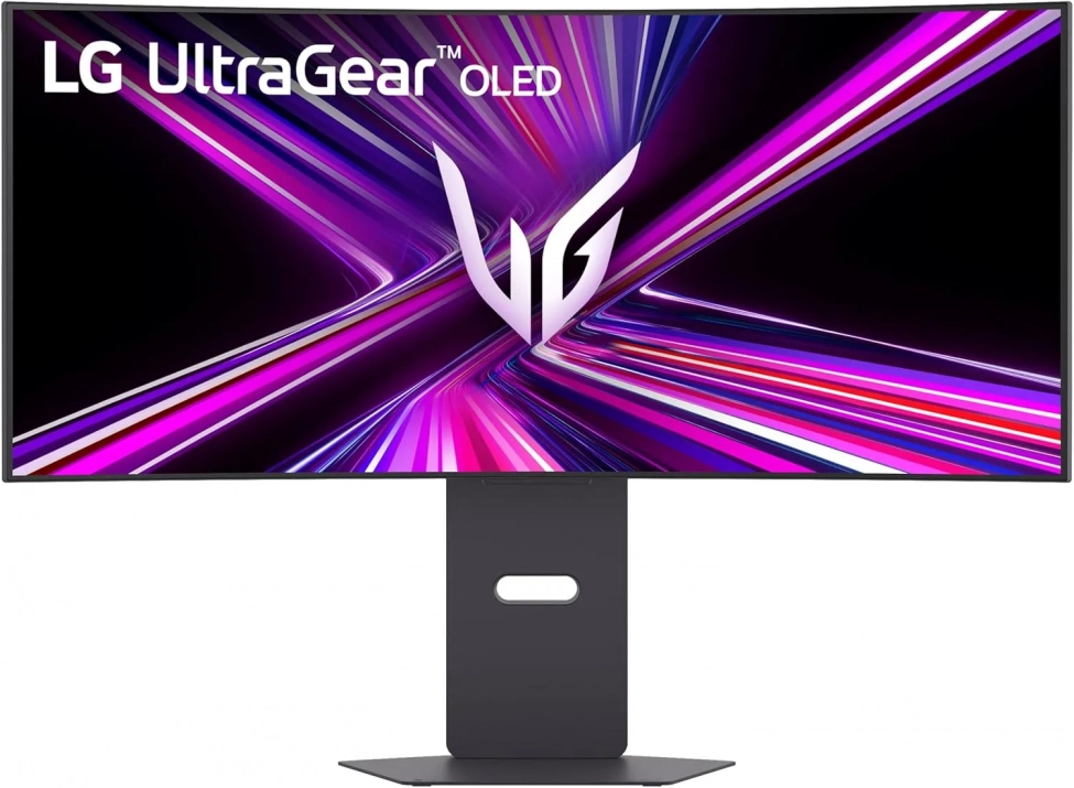 Геймърски монитор LG UltraGear 34GX900A-B, 34", WQHD (3440 x 1440) OLED Curved, 240Hz, G-Sync, FreeSync, Черен | 34GX900A-B 1