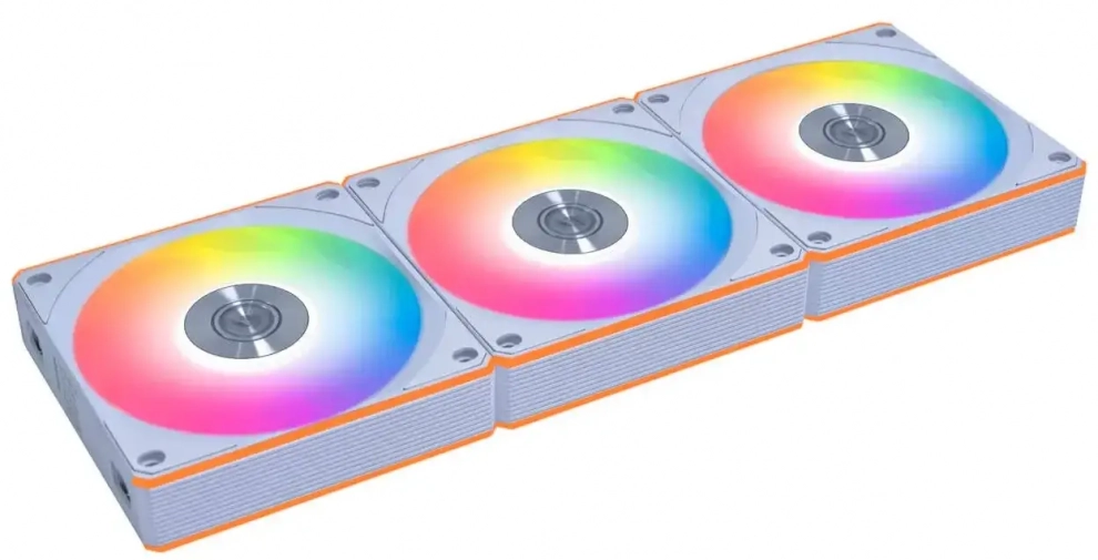 Комплект вентилатори Lian Li UNI Fan CL Wireless, 3 x 120 mm, ARGB, Бял | 12CL1W3W 1