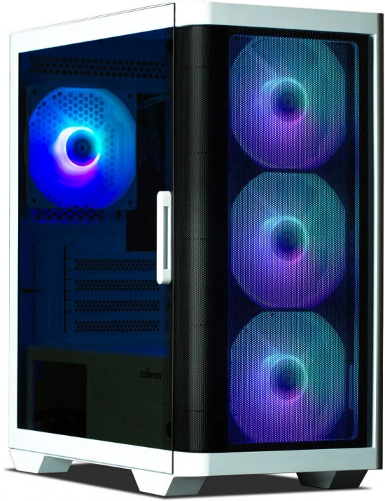 Компютърна кутия Zalman M4 ARGB mATX Mini-Tower, White 1