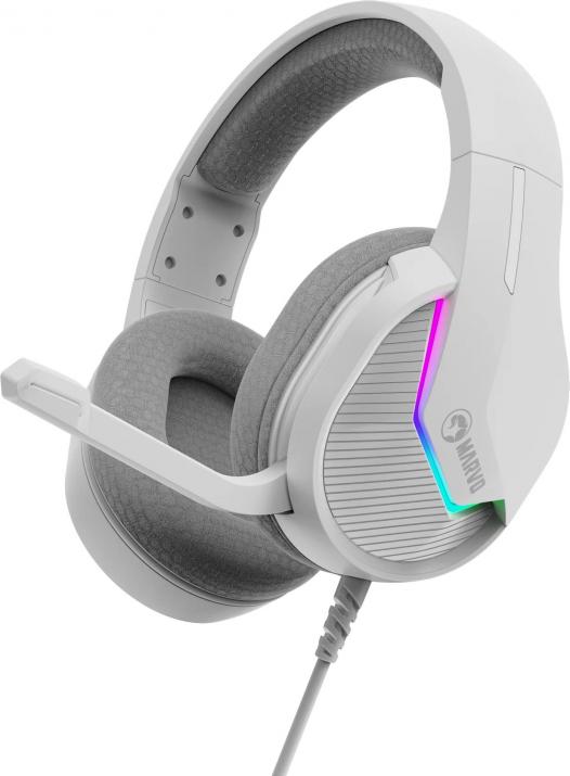 Геймърски слушалки Marvo H8618, RGB, Бял | MARVO-H8618-WH 1