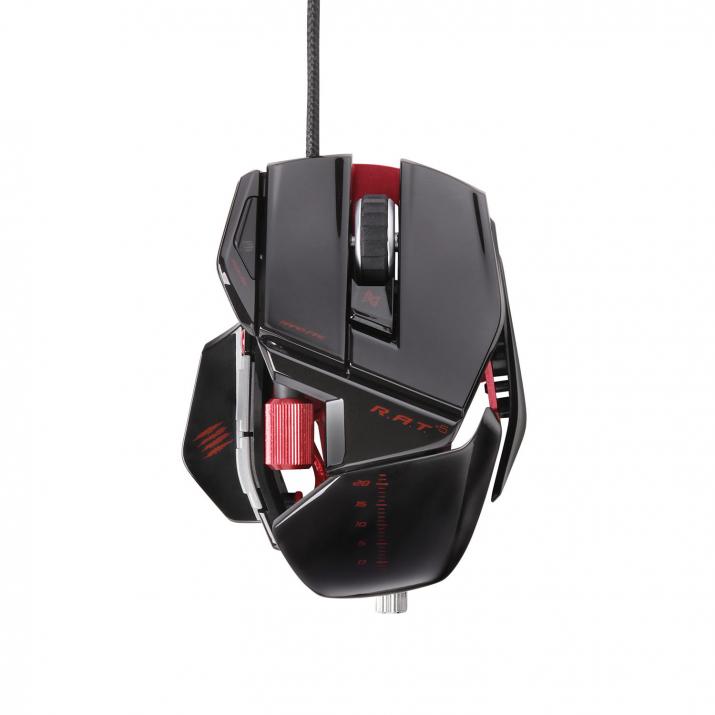 Геймърска мишка Mad Catz Cyborg R.A.T. 5 - Черен Мат • 17175 ⋙ Цена