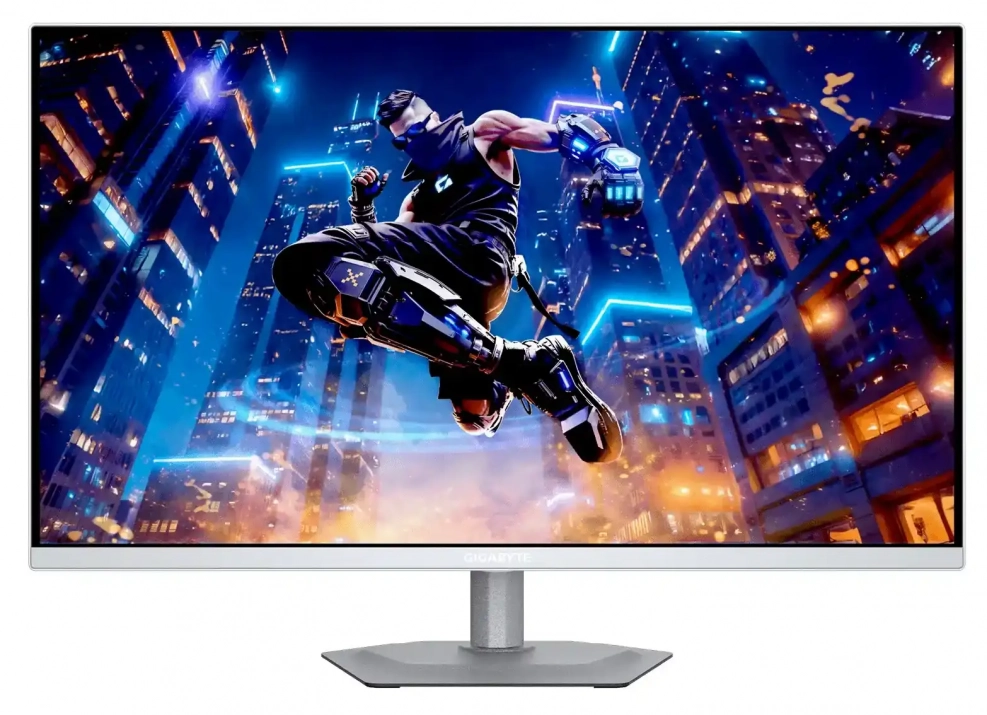 Геймърски монитор Gigabyte MO27Q2A ICE, 27", QD-OLED, 2K QHD (2560 x 1440), 280Hz, 0.03ms, FreeSync, G-SYNC, HDR, Бял 1