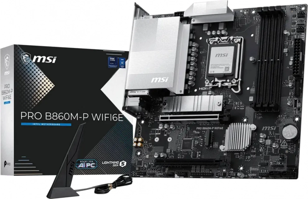 Дънна платка MSI PRO B860M-P WIFI6E 1