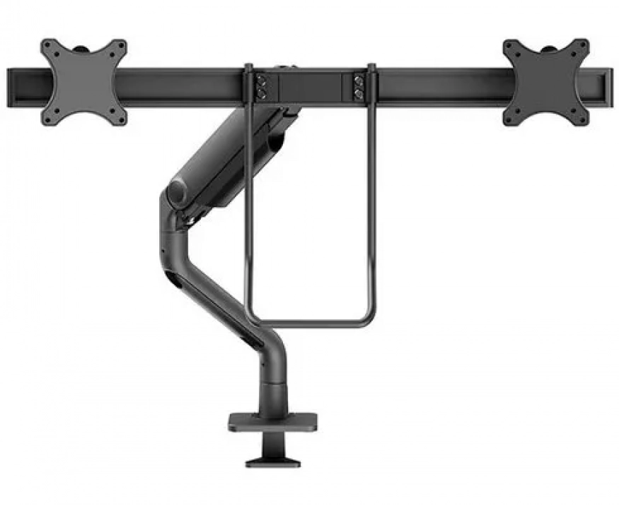 Регулируема стойка за монитор Neomounts Next One Desk Mount, за 2 монитора, 17"-32" | DS75S-950BL2 1