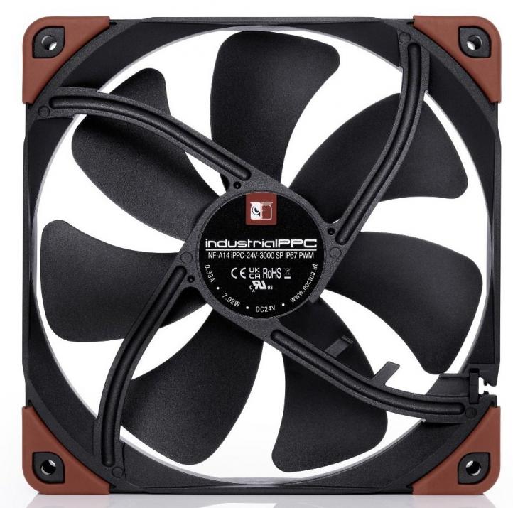Вентилатор Noctua 140 mm single-phase motor | NF-A14-iPPC-24V-3000-SP-IP67-PWM 1