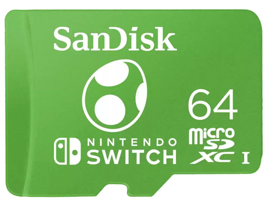 Карта памет SanDisk Nintendo MicroSDXC 64GB, UHS-I | SDSQXAO-064G-GN6ZN 1