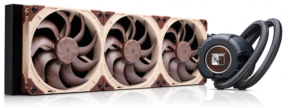Водно охлаждане Noctua NL-LC1-42, 420mm, Brown  1