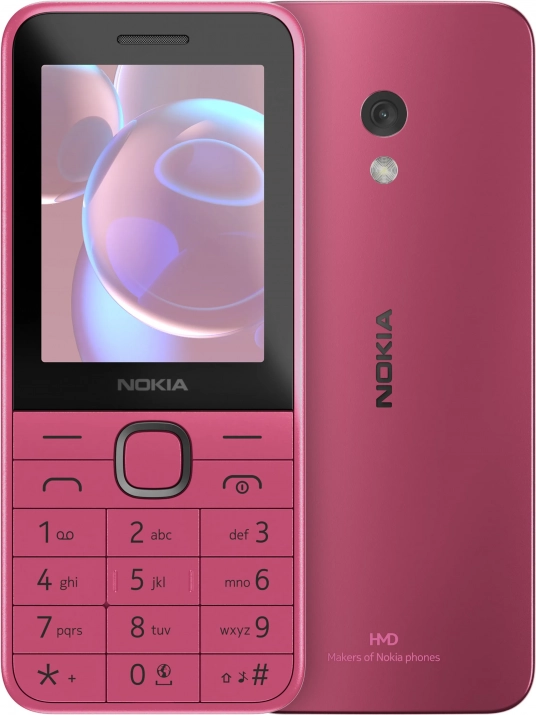 Мобилен телефон Nokia 225 4G Dual SIM, 64MB/128MB, Pink | 1GF025FPC2L04 1