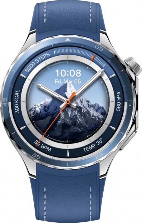 Смарт часовник OPPO Watch X2, 1.5", 46 мм, 32GB, Summit Blue | OWWE251_2+32_SUM 1