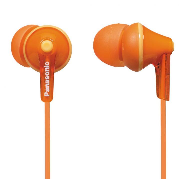 Слушалки Panasonic Ergofit, Оранжеви | RP-HJE125E-D 1