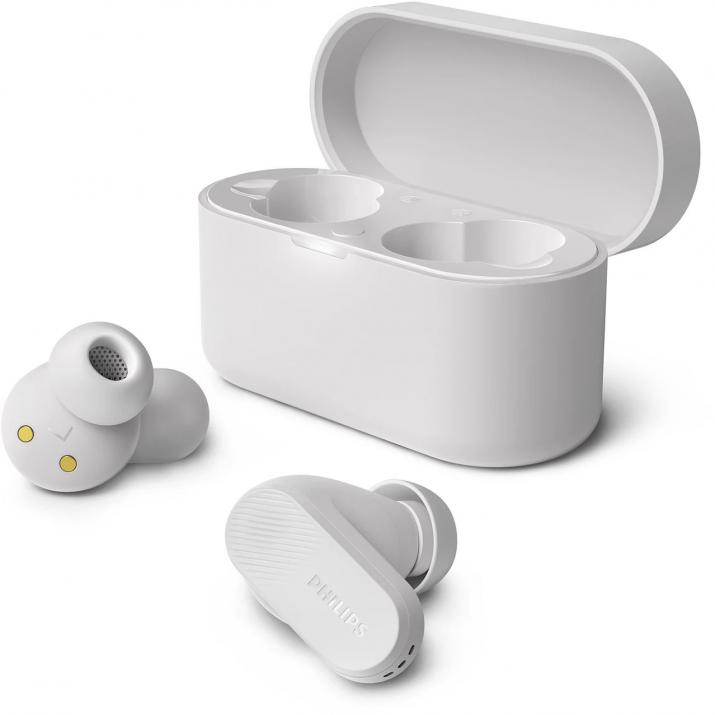 Безжични слушалки Philips 3000 series, True wireless, IPX4, Бели | TAT3509WT/00 1