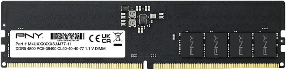 PNY 16GB DDR5 4800Mhz CL40 LONGDIMM | MD16GSD54800-SB 1