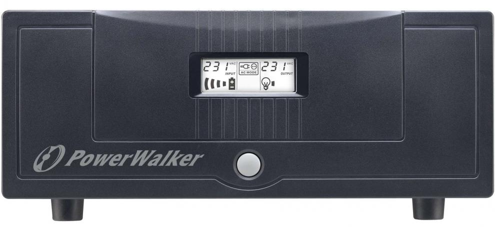 Инвертор PowerWalker 700 PSW, 700VA/500W, Чиста синусоида, Черен  1