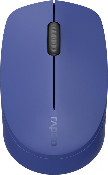 Безжична мишка RAPOO M100 Silent, Multi-mode, Синя 1